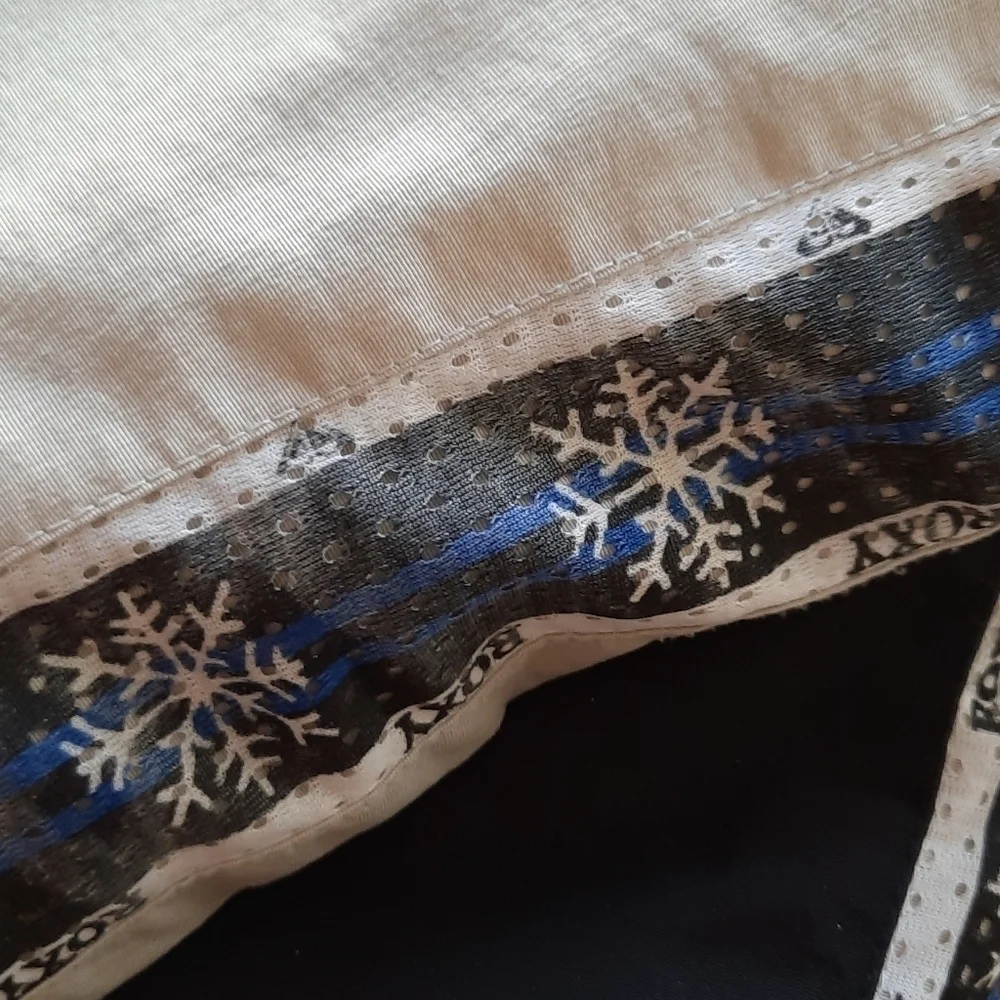 Roxy large snowflake ski snowboard jacket